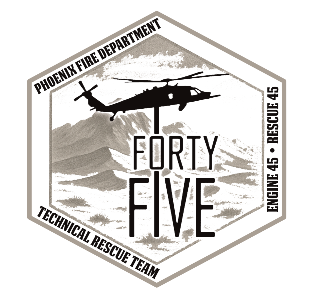 Forty-Five TRT Next Level Triblend