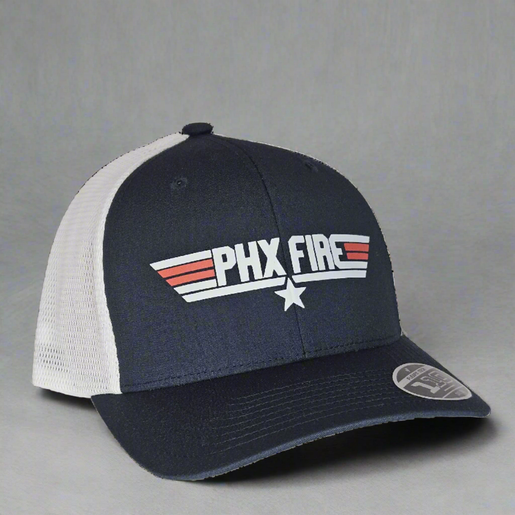 Top Gun Navy/white Trucker