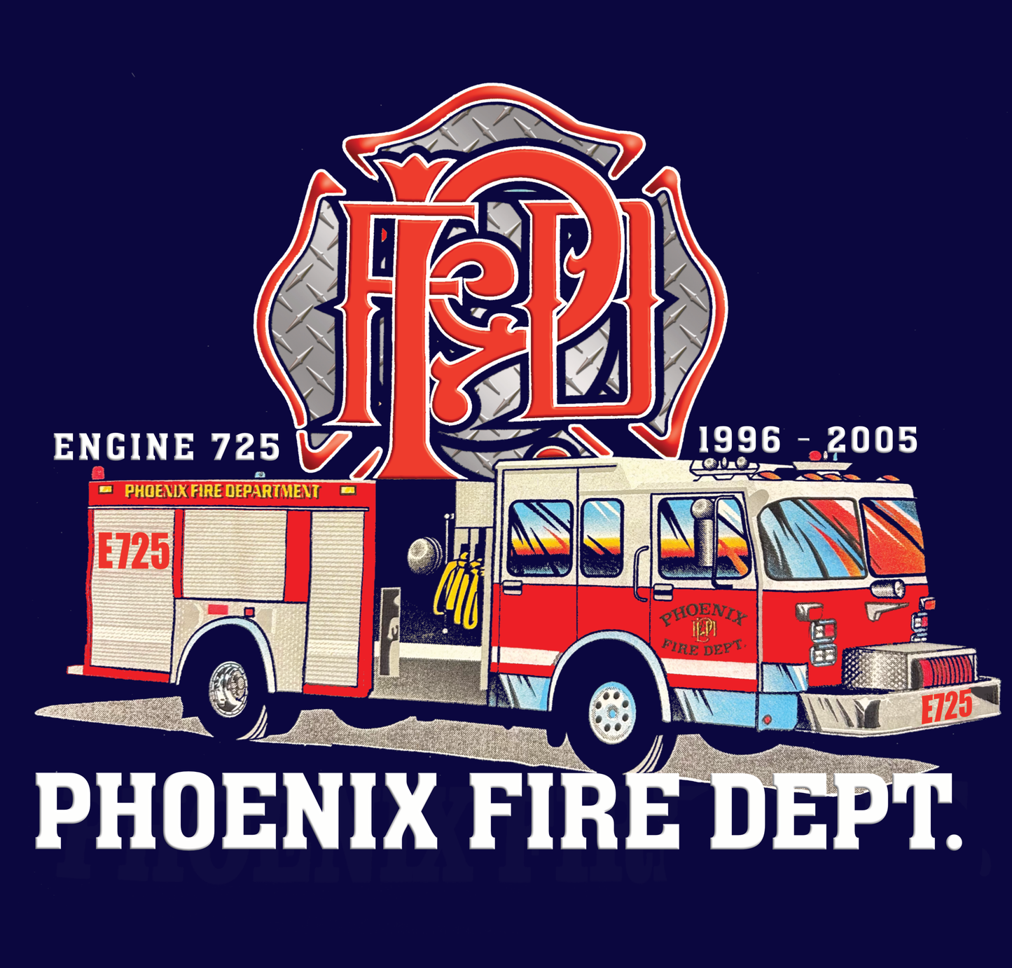 Engine 725 Retro Tri-blend