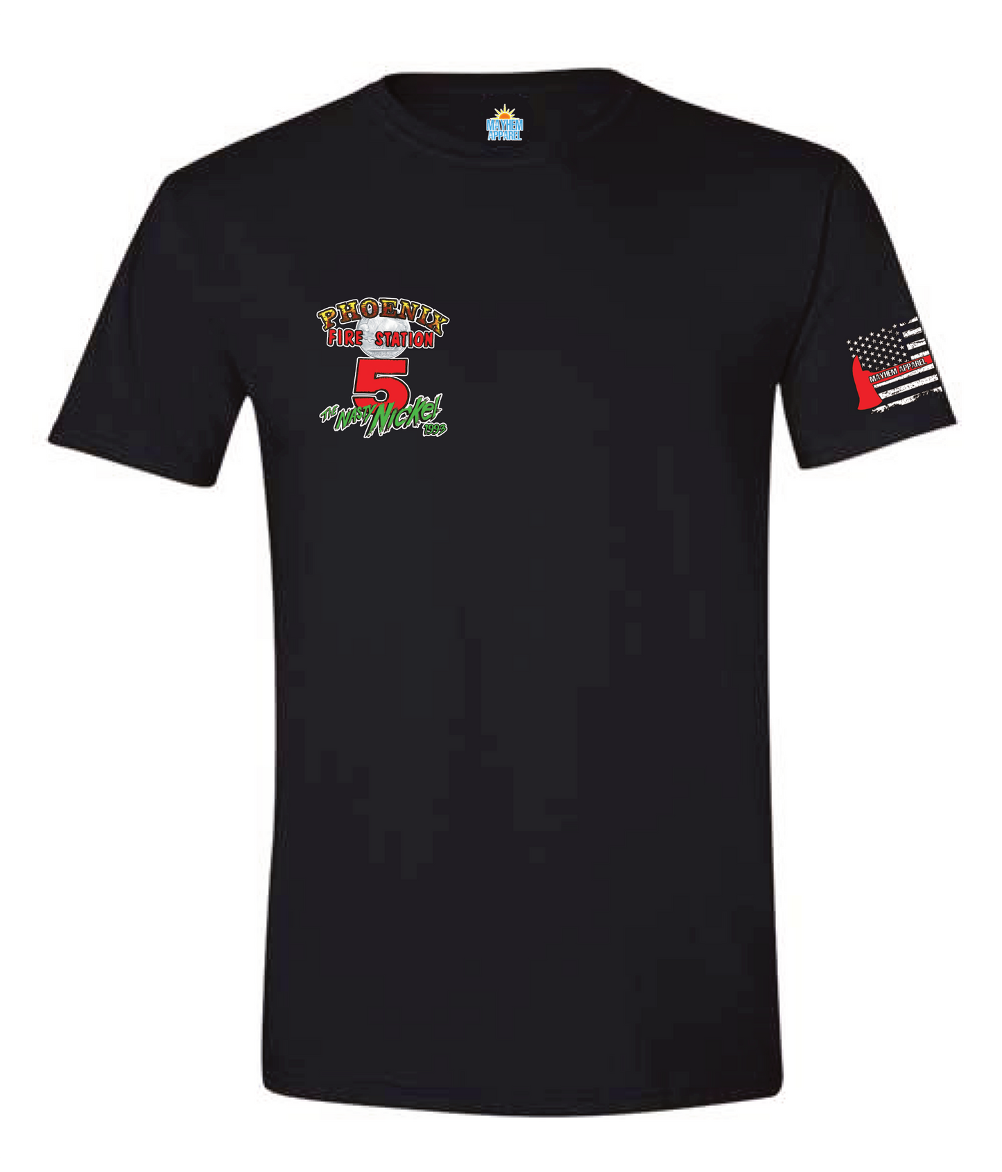 Engine 5 Nasty Nickel Tri-blend Retro