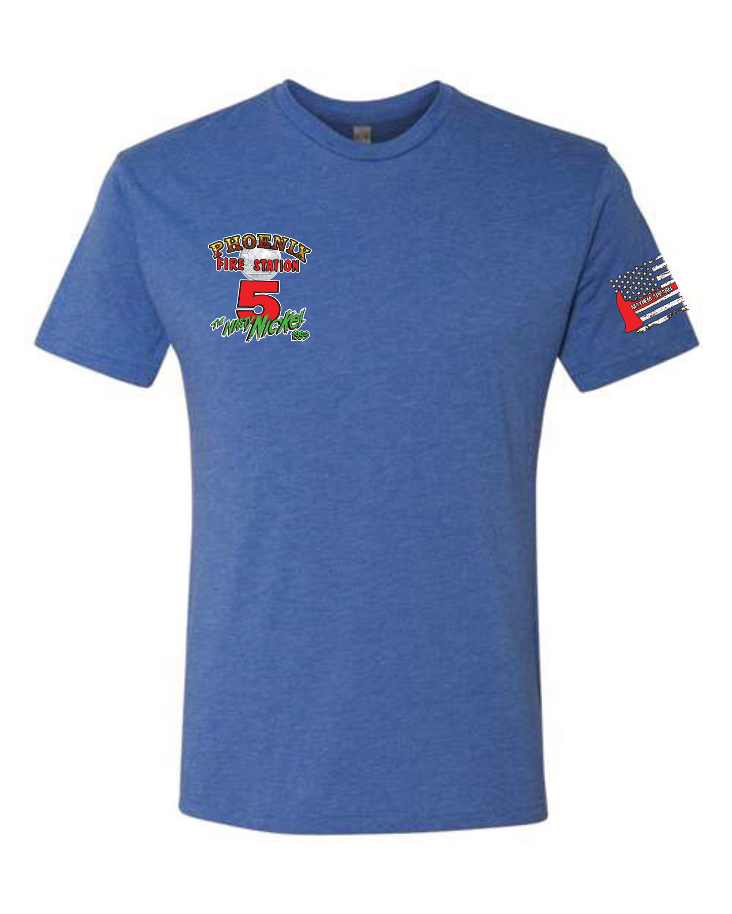 Engine 5 Nasty Nickel Tri-blend Retro