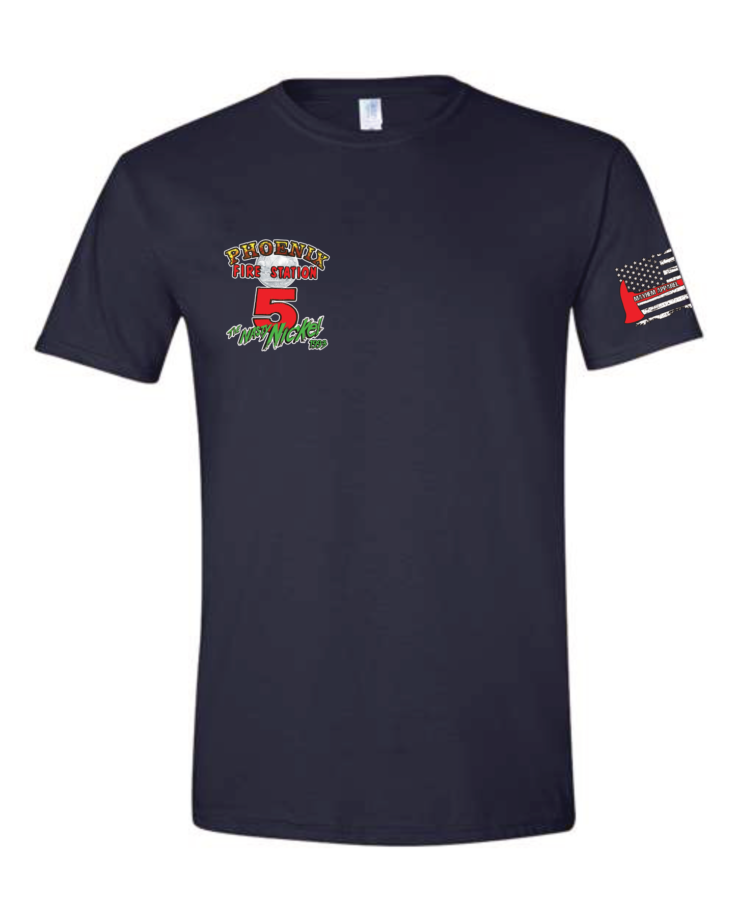 Engine 5 Nasty Nickel Tri-blend Retro