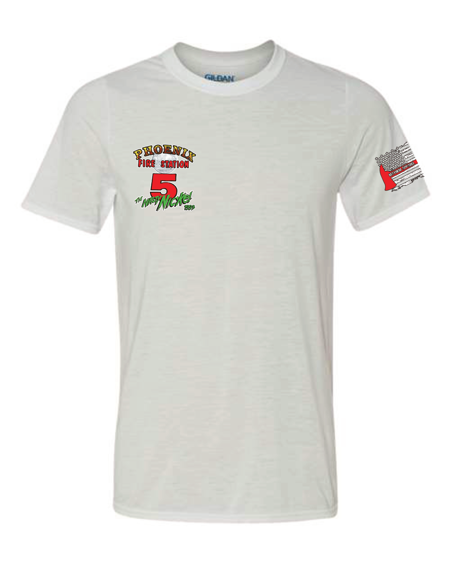 Engine 5 Nasty Nickel Tri-blend Retro