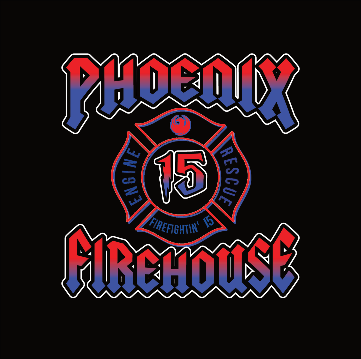 Firefightin' 15 Tri Blend Tee