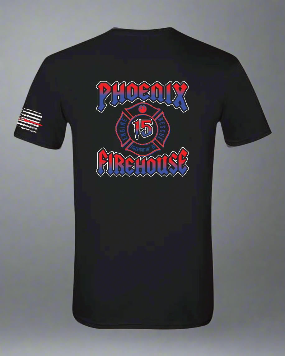 Firefightin' 15 Tri Blend Tee