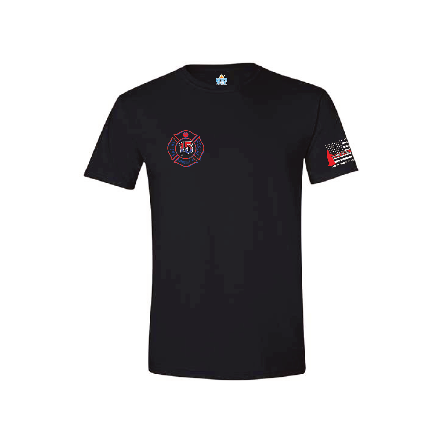 Firefightin' 15 Tri Blend Tee