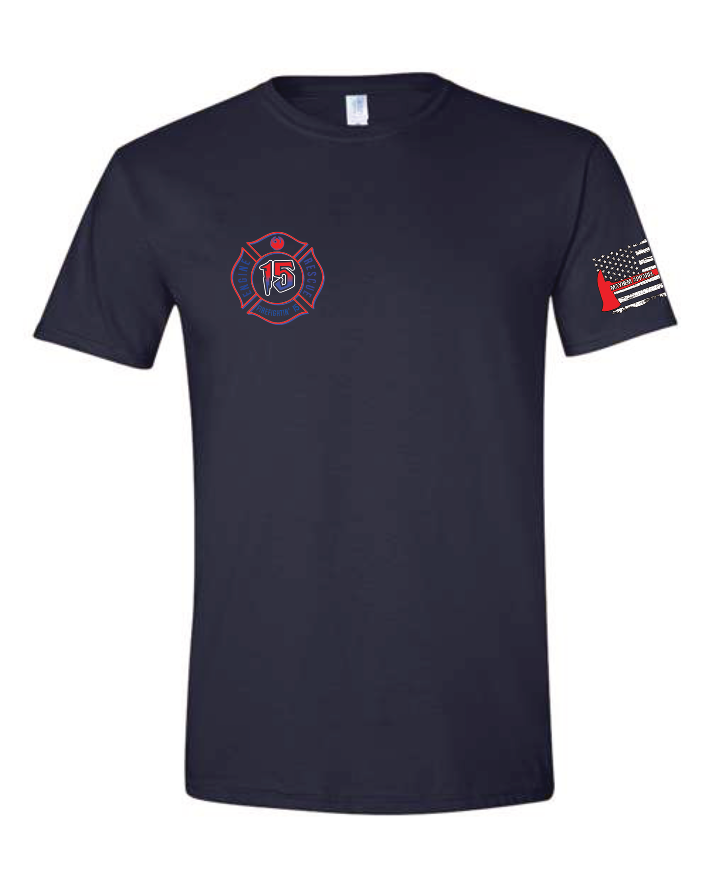 Firefightin' 15 Tri Blend Tee