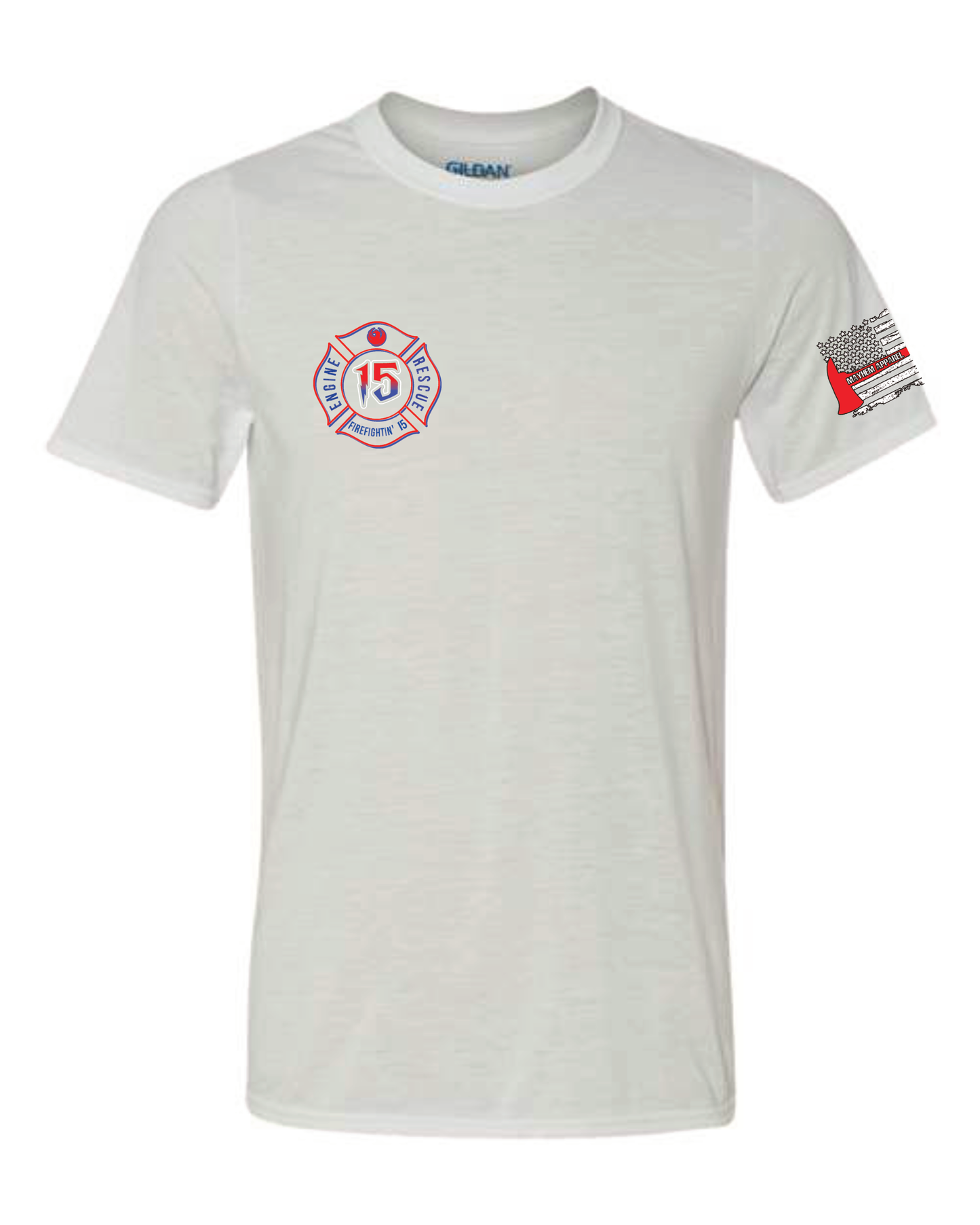 Firefightin' 15 Tri Blend Tee