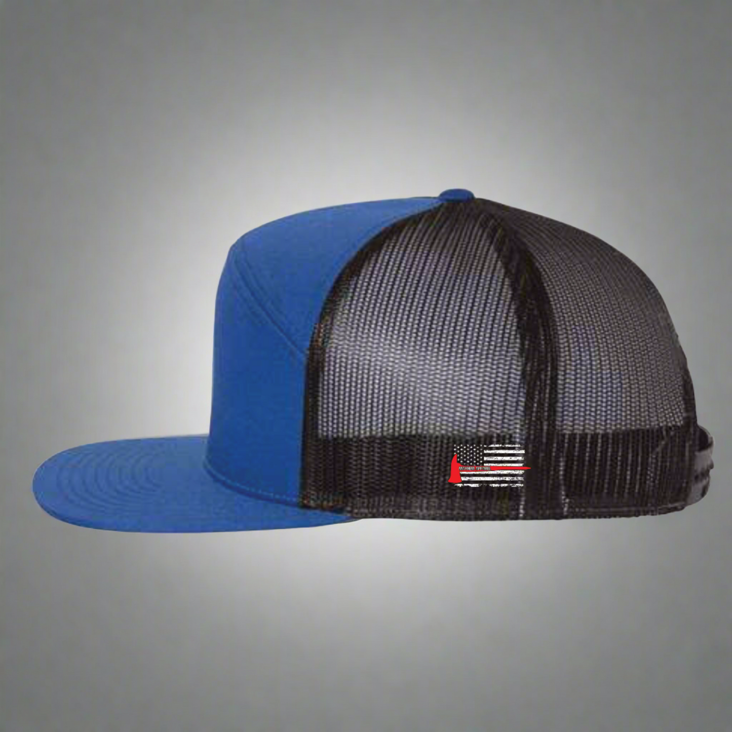 Top Gun 7 Panel Richardson Royal/ Black