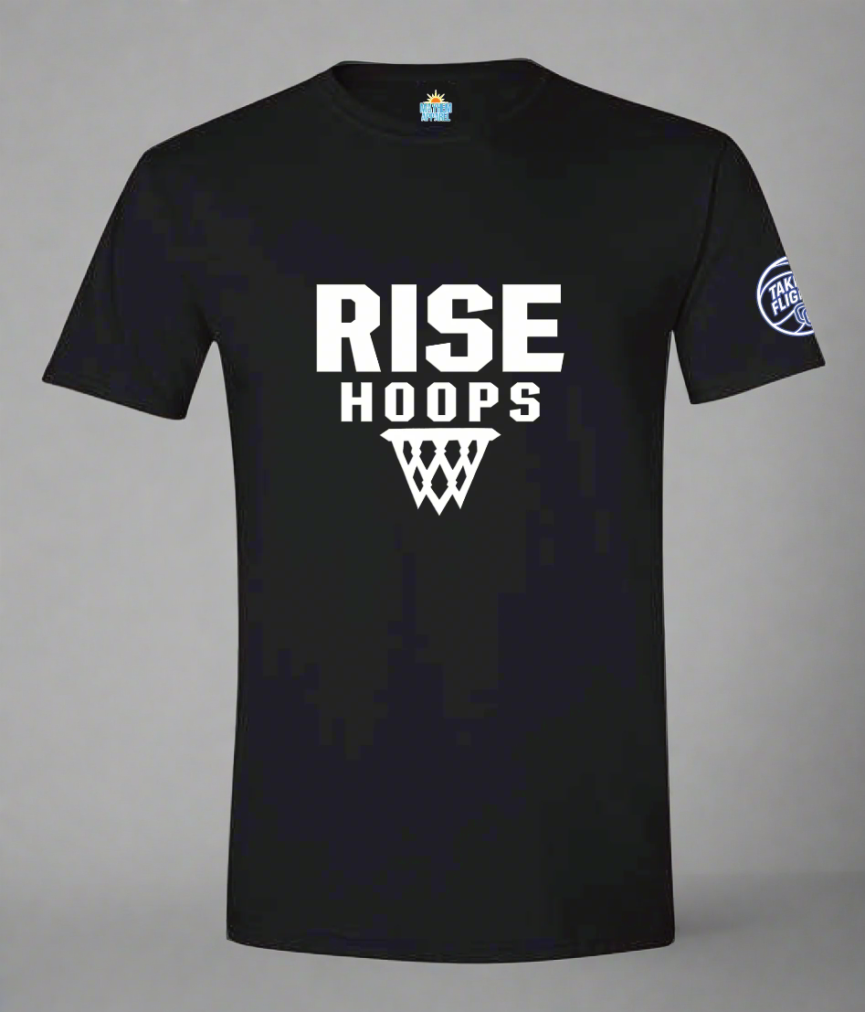 RISE Hoops 1 Nextlevel Tee