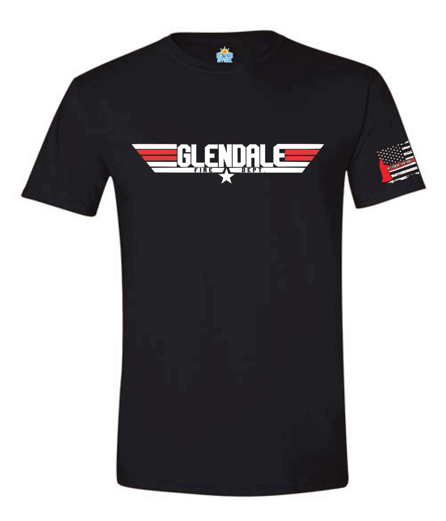 Top Gun Glendale Next Level Triblend Tee