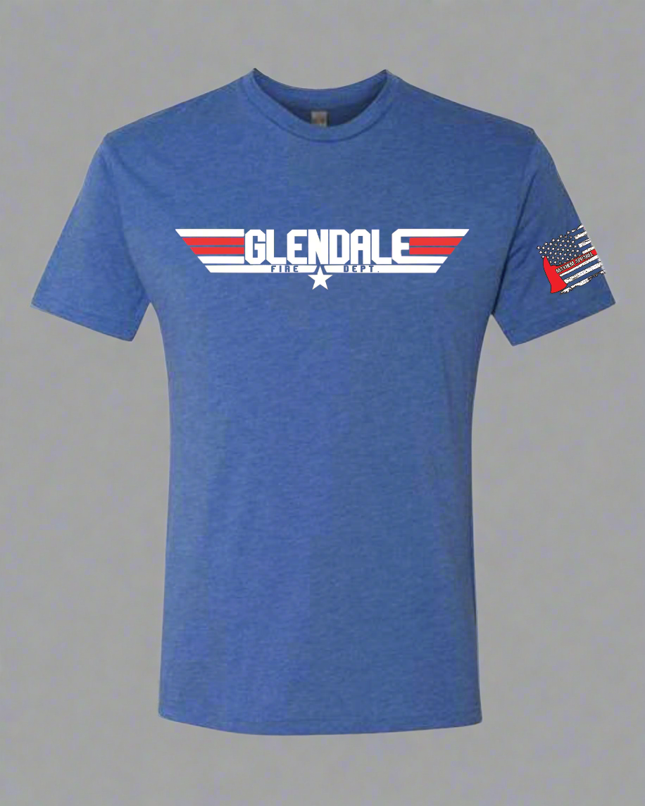 Top Gun Glendale Next Level Triblend Tee