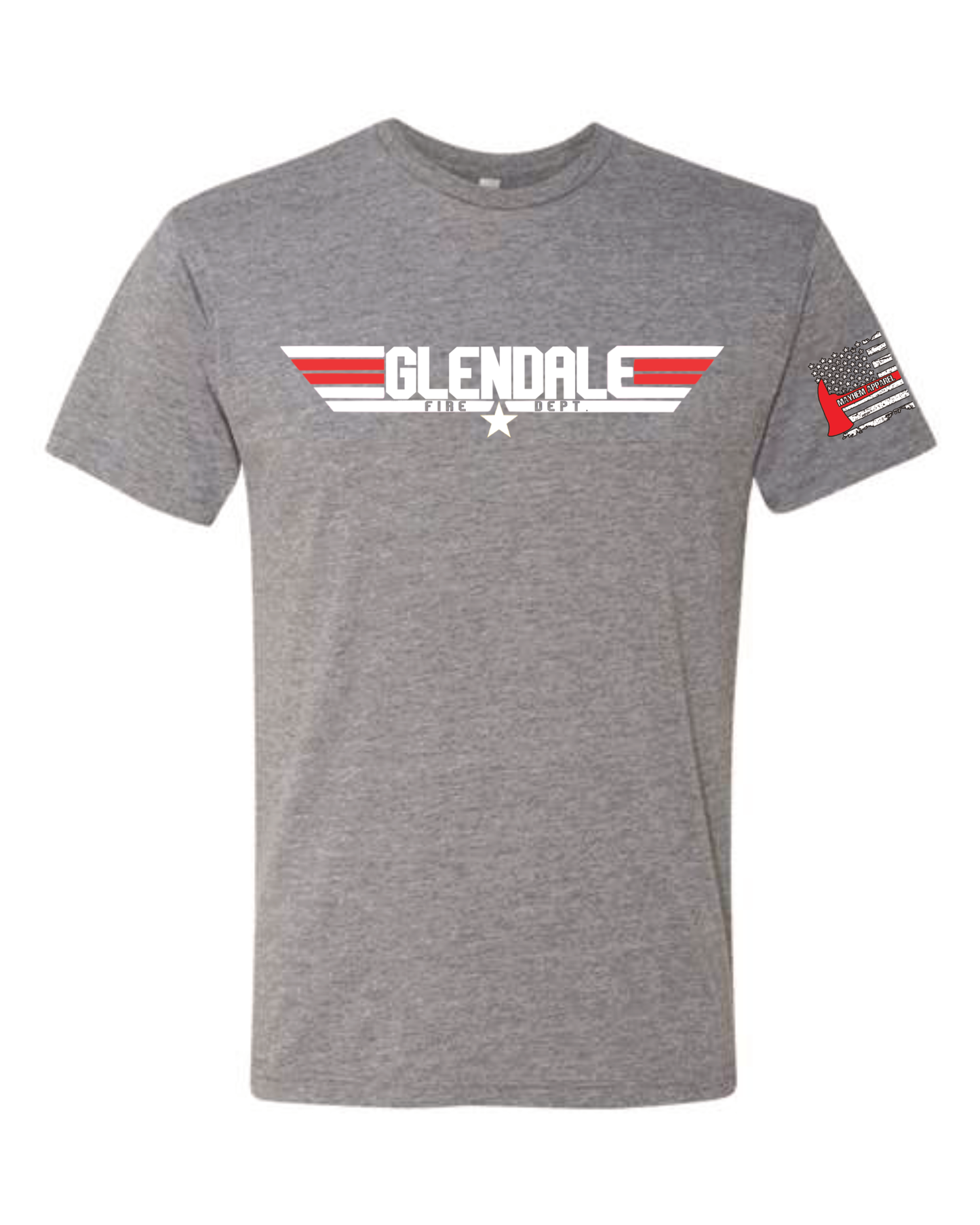 Top Gun Glendale Next Level Triblend Tee