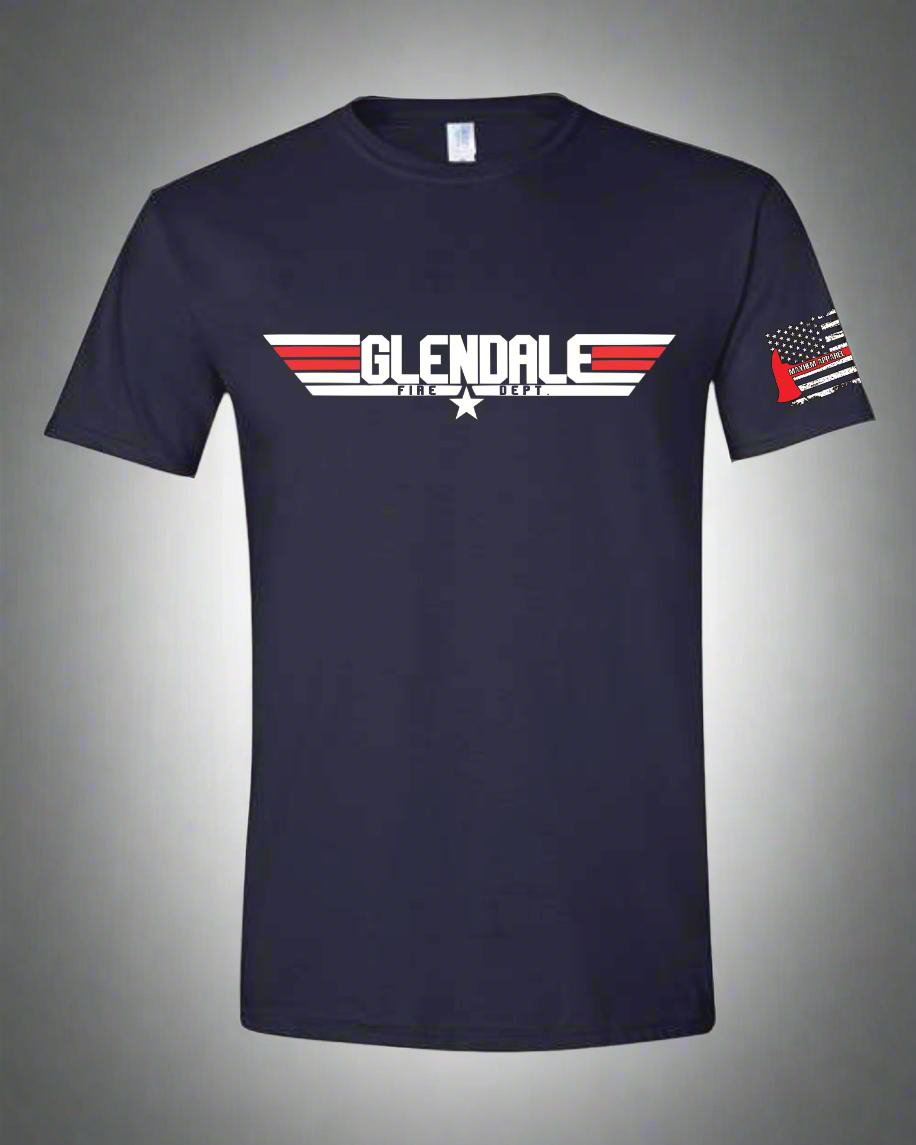 Top Gun Glendale Next Level Triblend Tee