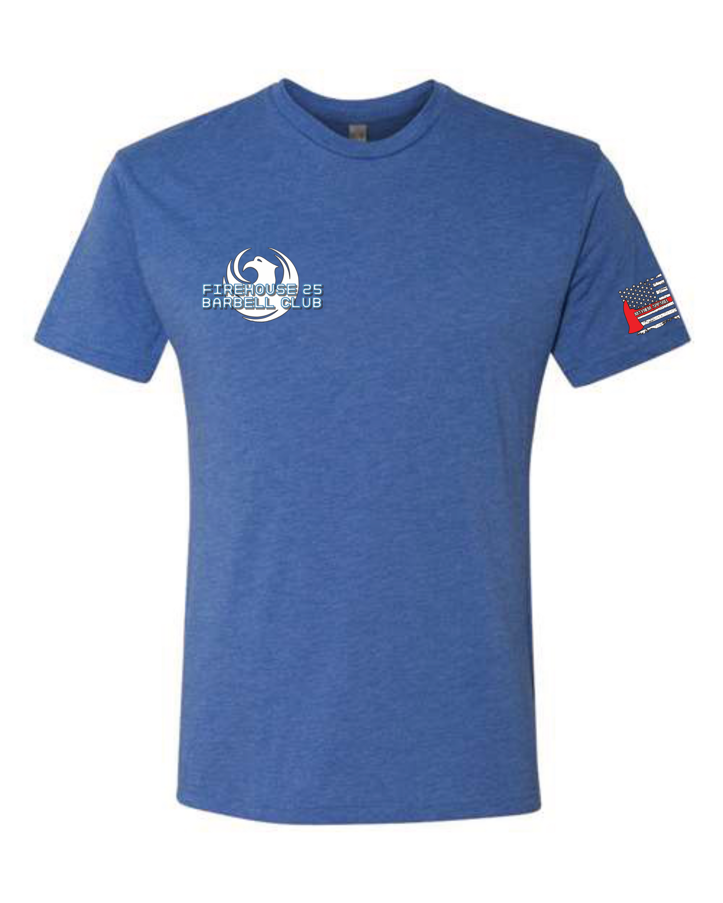 FIREHOUSE 25 BARBELL CLUB tee