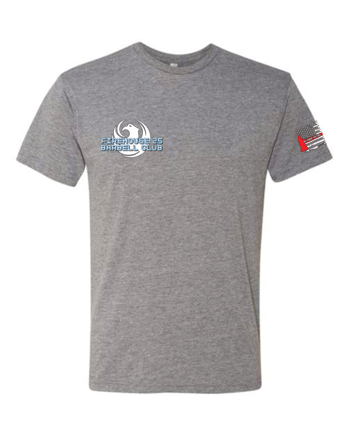 FIREHOUSE 25 BARBELL CLUB tee