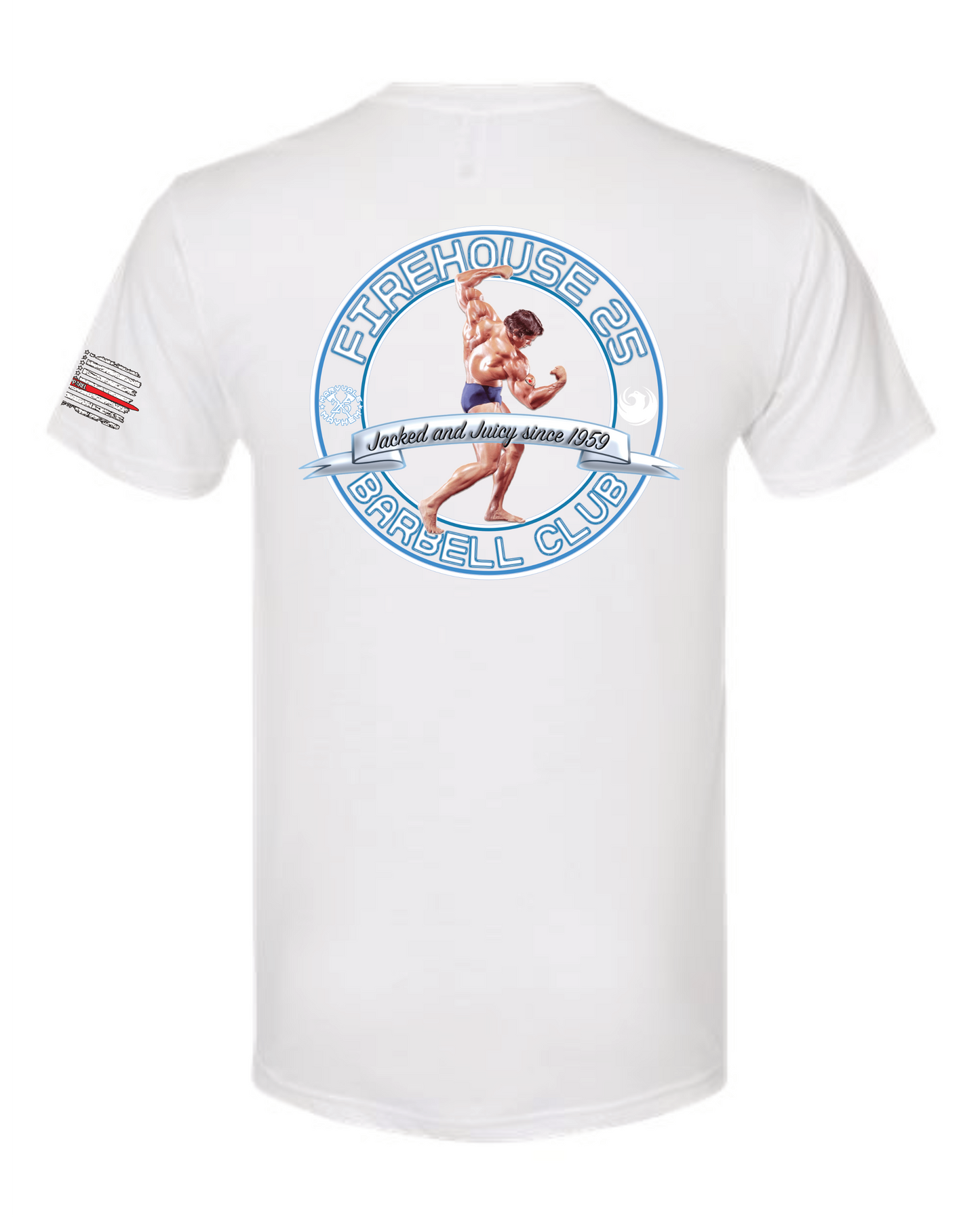 FIREHOUSE 25 BARBELL CLUB tee