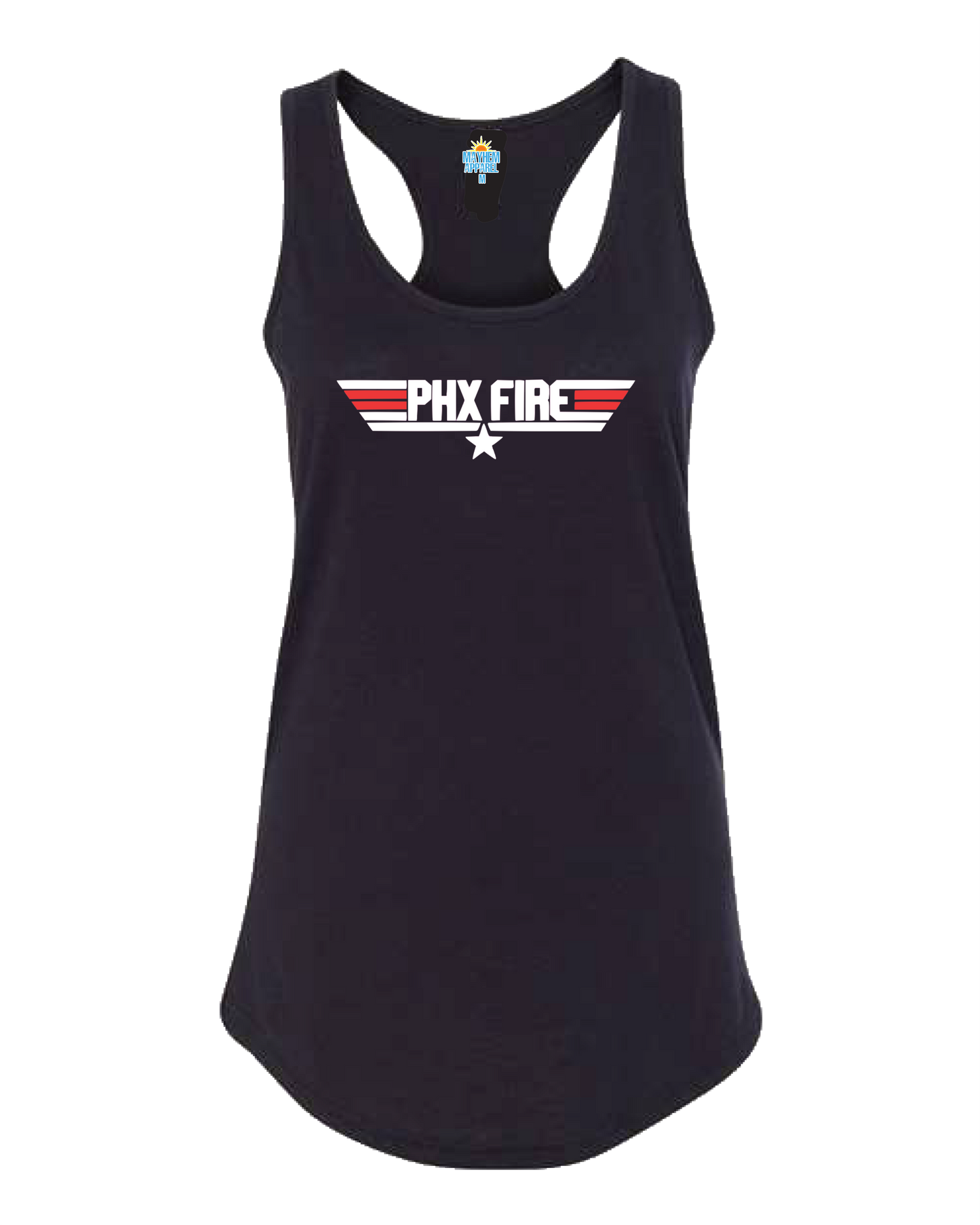 Ladies "Top Gun" PFD Racerback Tank (Nextlevel)