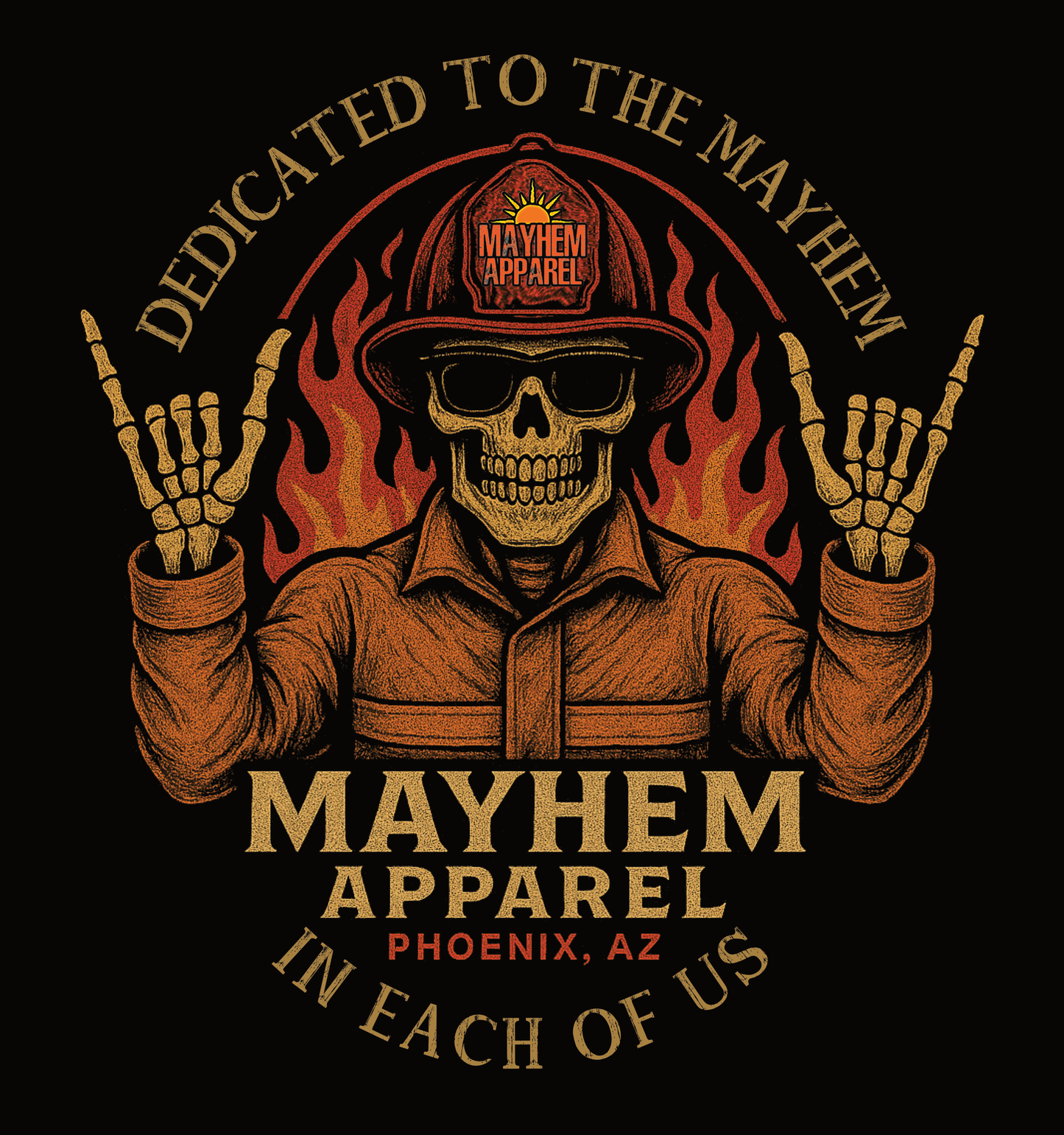 Rock the Blaze - Next Level Graphic Tee