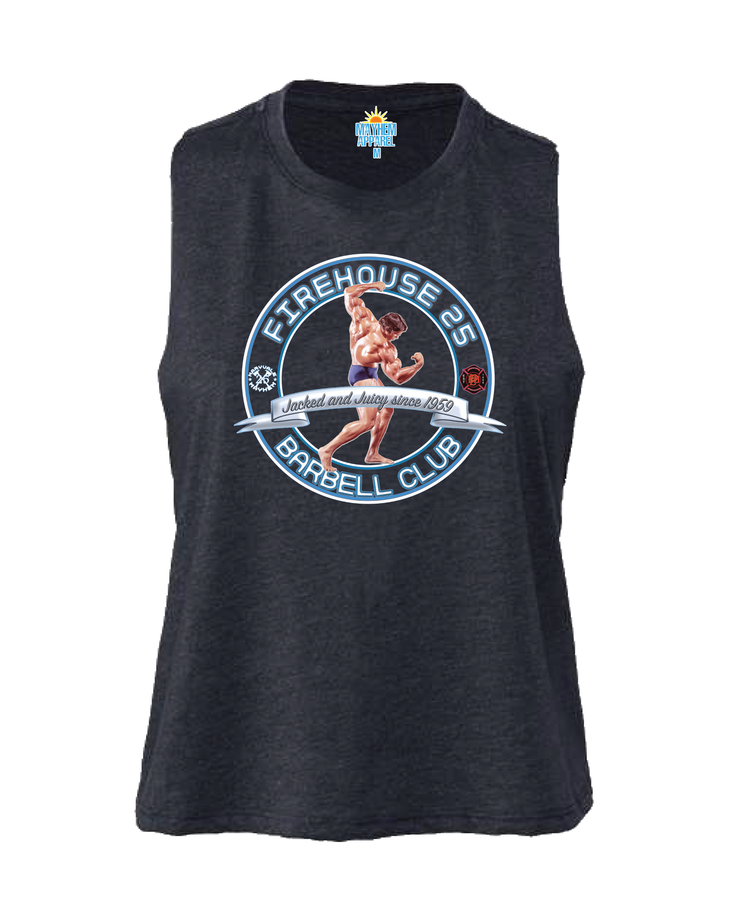 Ladies "Barbell Club" Muscle Tank