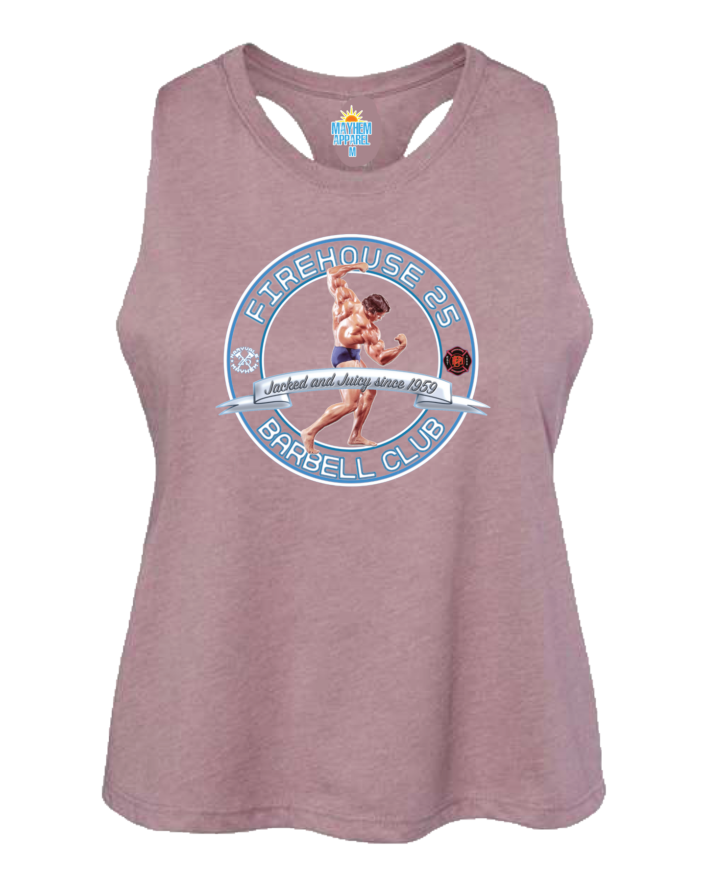 Ladies "Barbell Club" Muscle Tank