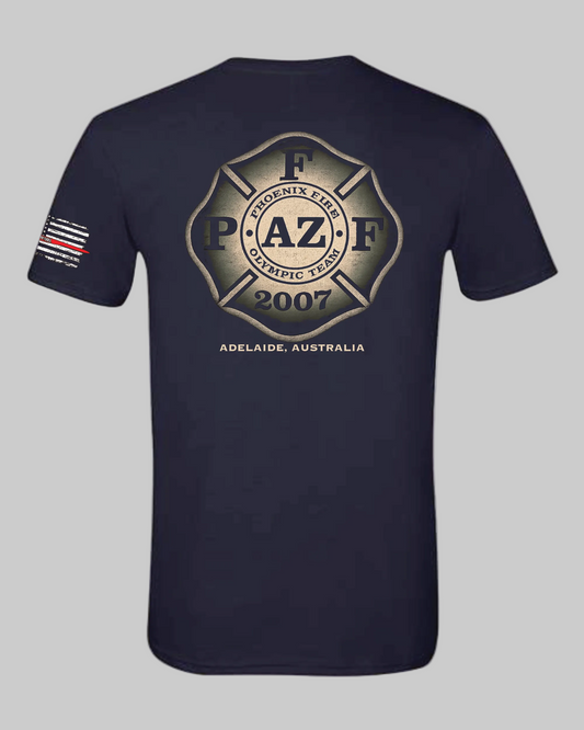 '07 PFD Olympic Tee - Retro Tri blend