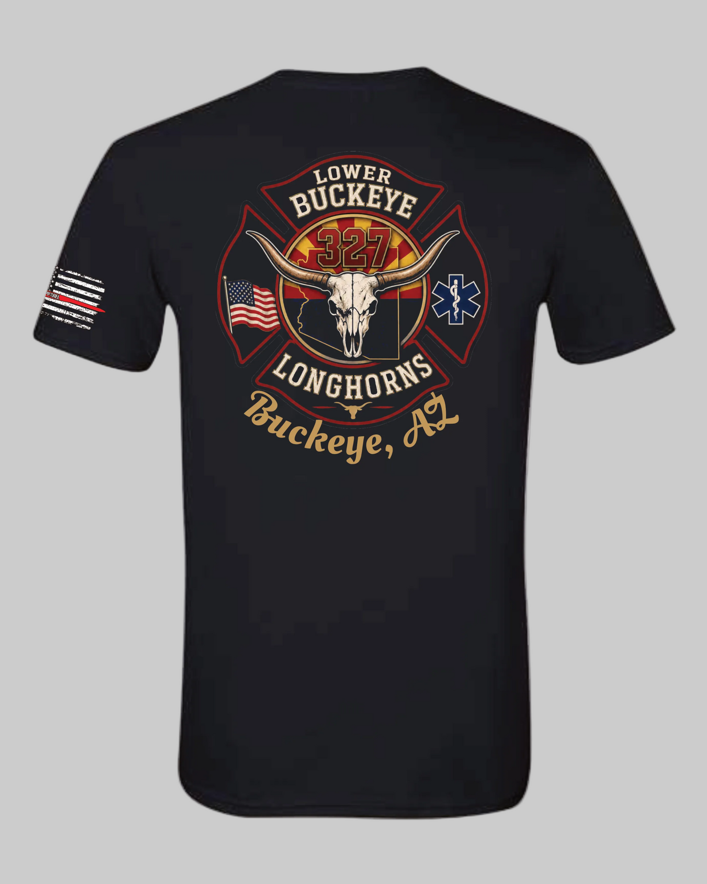 Longhorns 327 Tri blend Tee