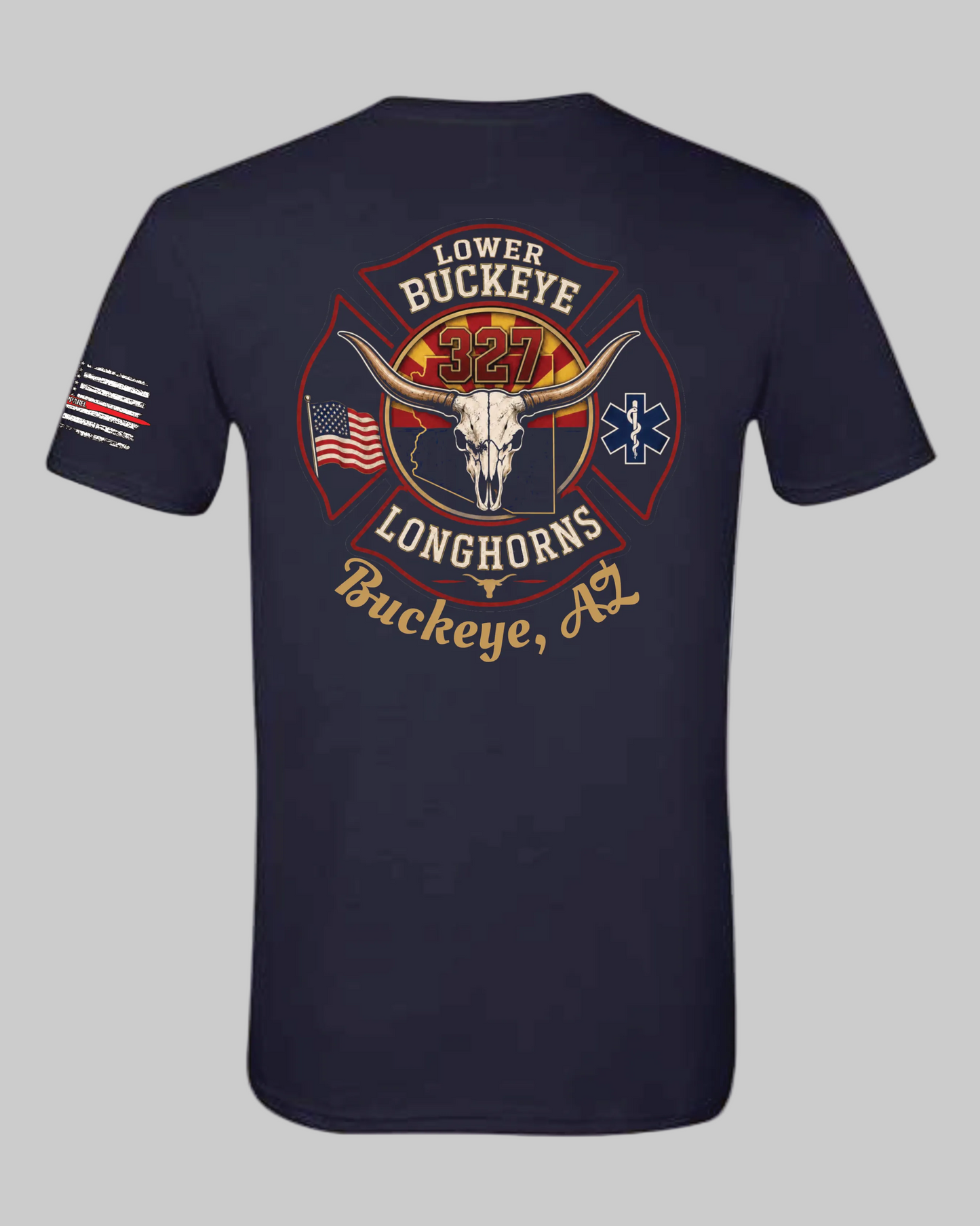 Longhorns 327 Tri blend Tee