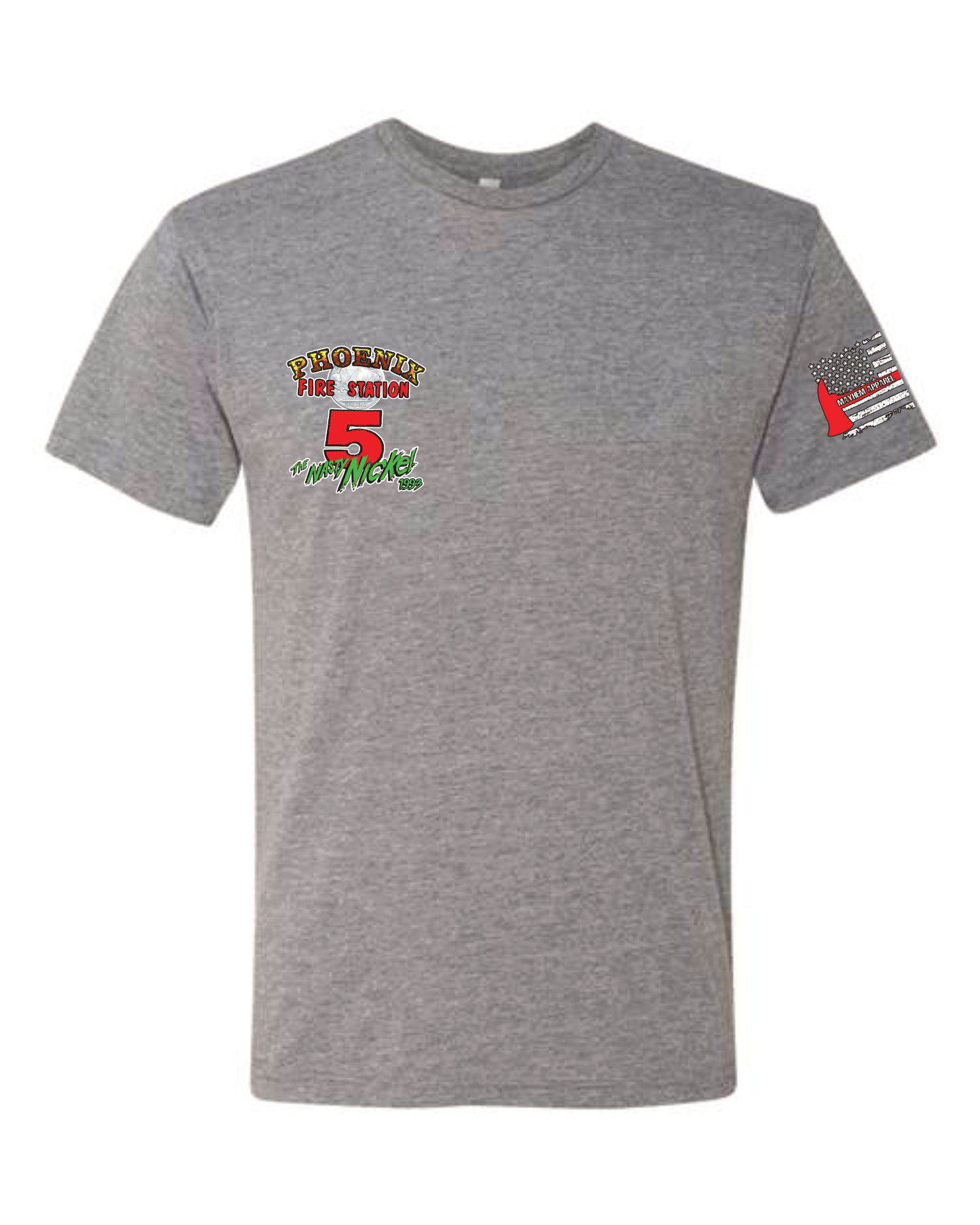 Engine 5 Nasty Nickel Tri-blend Retro