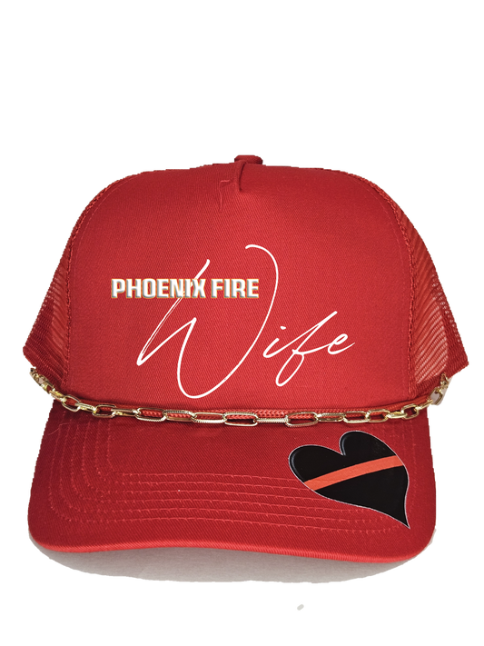 Fire Wife Department Trucker Hat