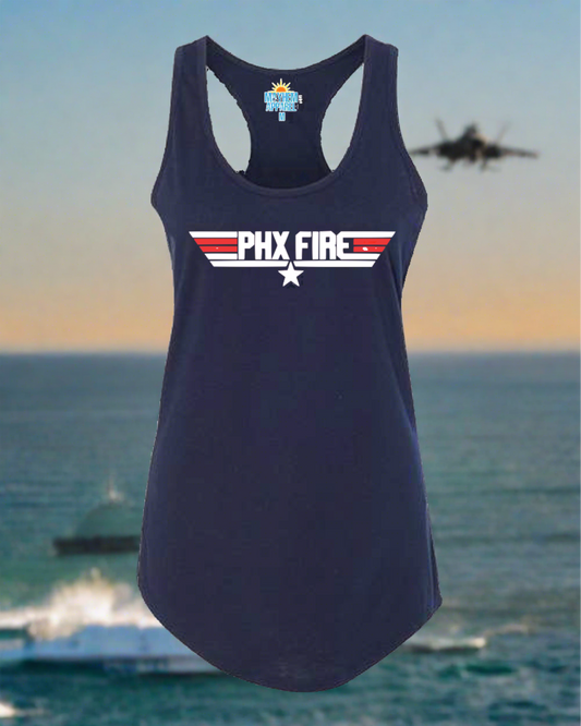 Ladies "Top Gun" PFD Racerback Tank (Nextlevel)