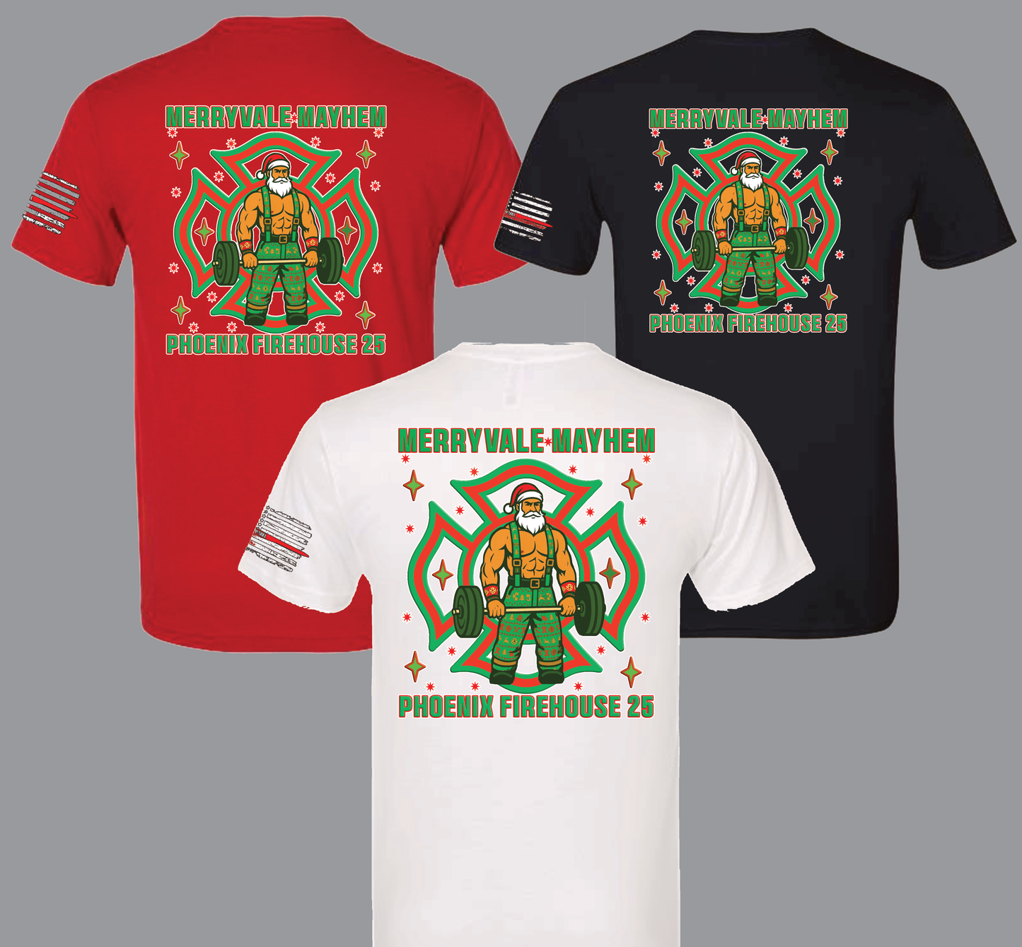 Merryvale Mayhem NextLevel Tribend Graphic Tee - Limited Edition