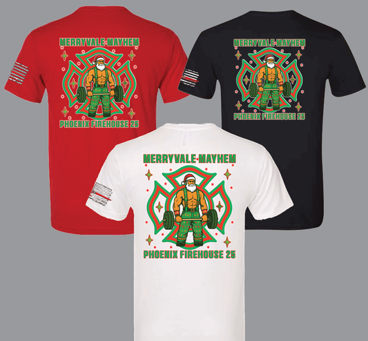 Merryvale Mayhem NextLevel Tribend Graphic Tee - Limited Edition